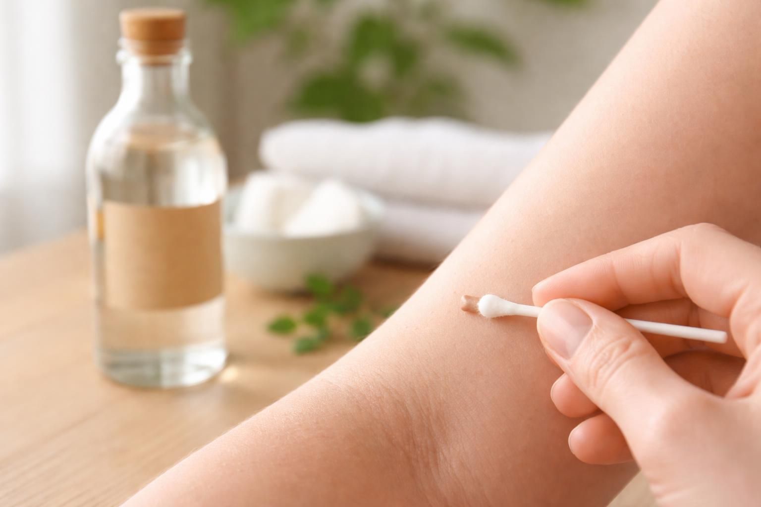 découvrez comment le vinaigre peut être un remède naturel et efficace pour éliminer les acrochordons rapidement et en toute sécurité.